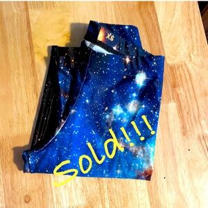Blackmilk Galaxy tights leggings XS